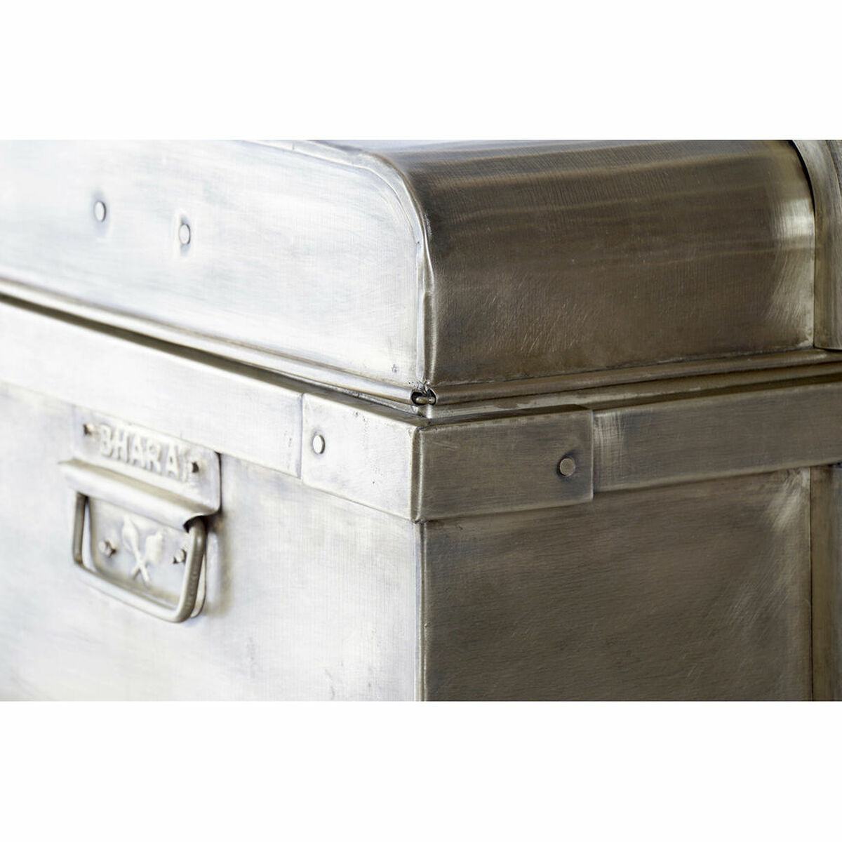 Сундук DKD Home Decor Металл (68 x 42 x 31 cm) (58 x 35.5 x 25 cm) (2 pcs)-4