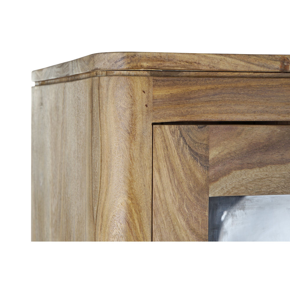 Дисплей-стенд DKD Home Decor Скляний деревина каучукового дерева 97 x 42 x 190 cm-2