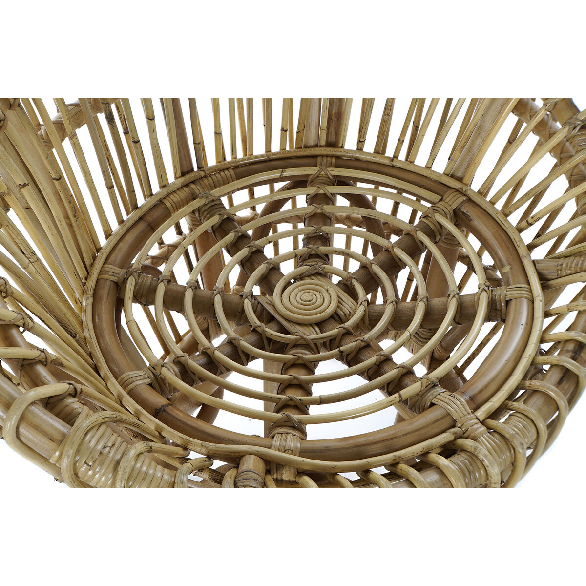 Кресло DKD Home Decor 8424001750092 Натуральный Хлопок Белый ротанг (74 x 67 x 85 cm)-4