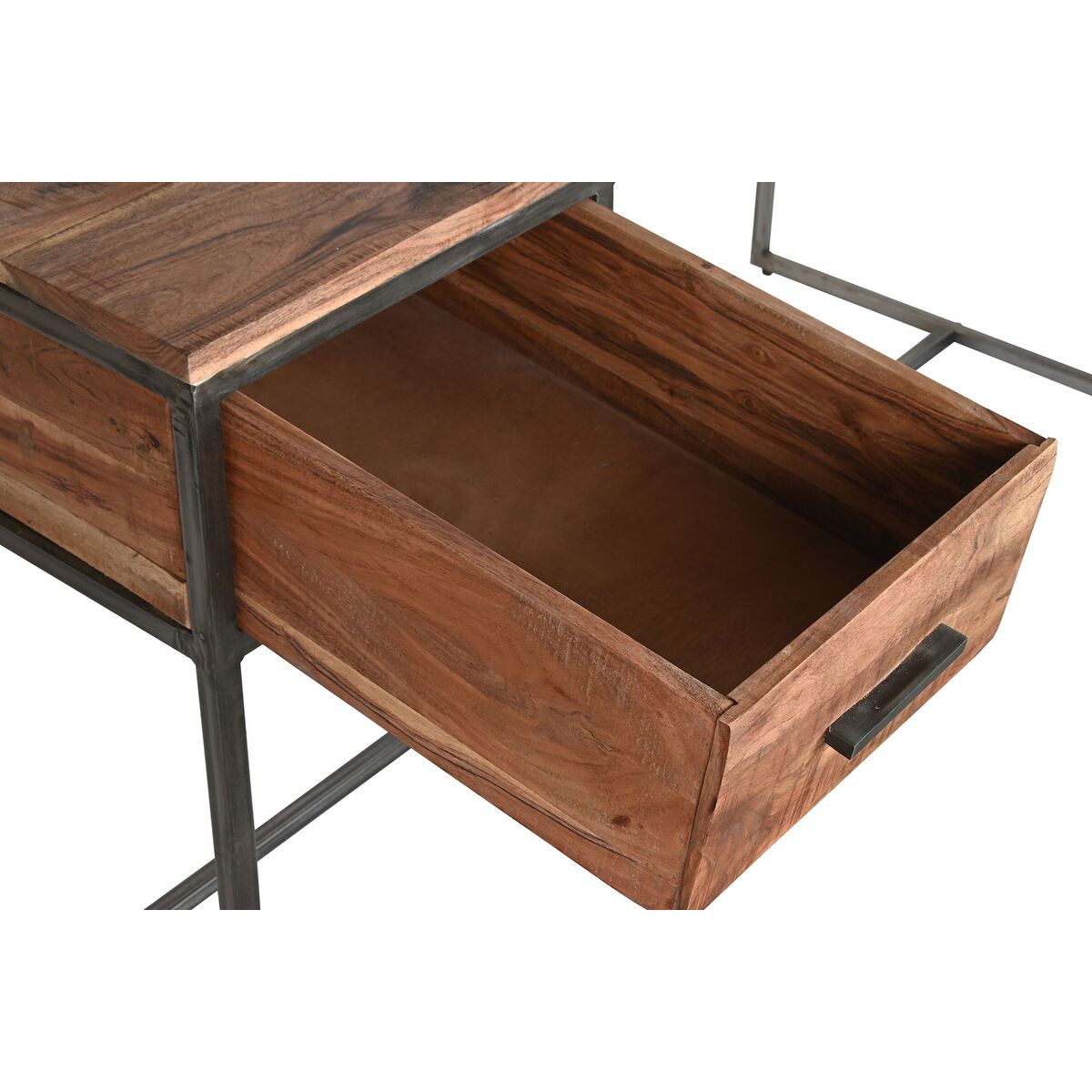 Письменный стол DKD Home Decor Металл древесина акации (150 x 60 x 77 cm)-4