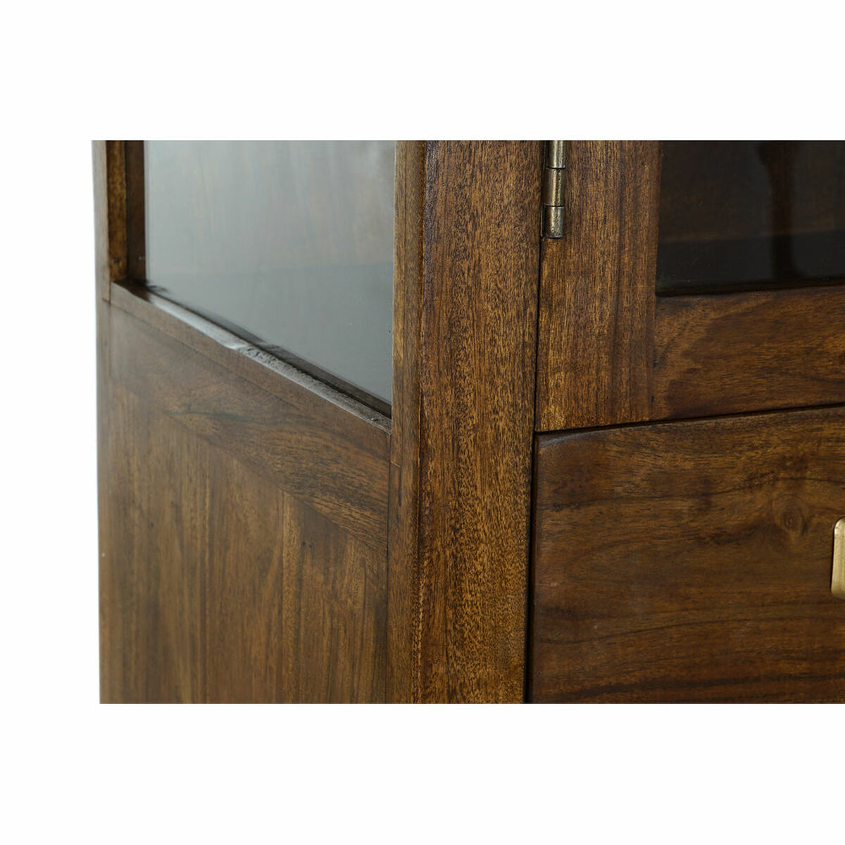 Display-stand DKD Home Decor 85 x 42 x 190 cm Legno marrone dorato acacia-3