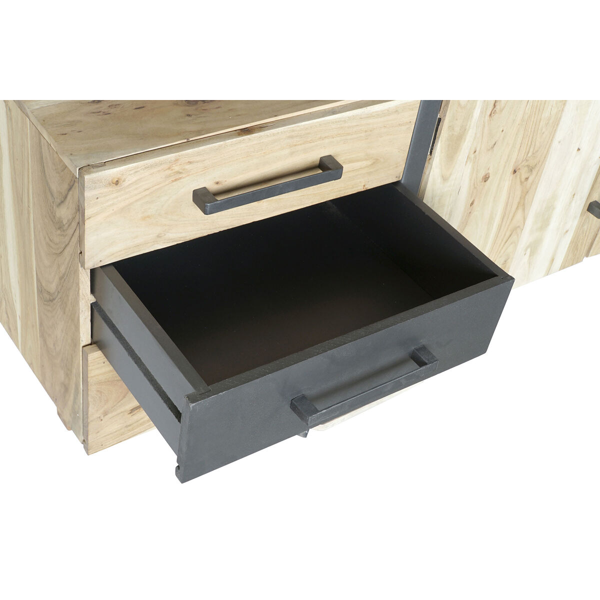 Appareil DKD Home Decor Métal Bois d'acacia (170 x 54 x 90 cm)-5