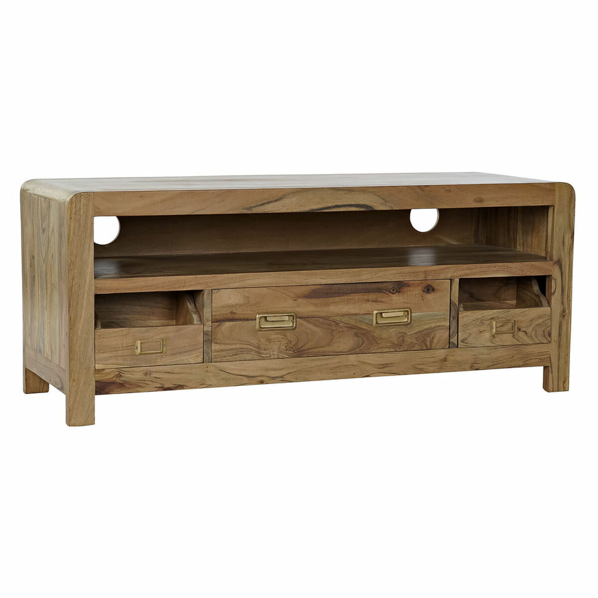 TV kabini DKD Ev Dekoru akasya ağacı (114 x 40 x 48 cm)