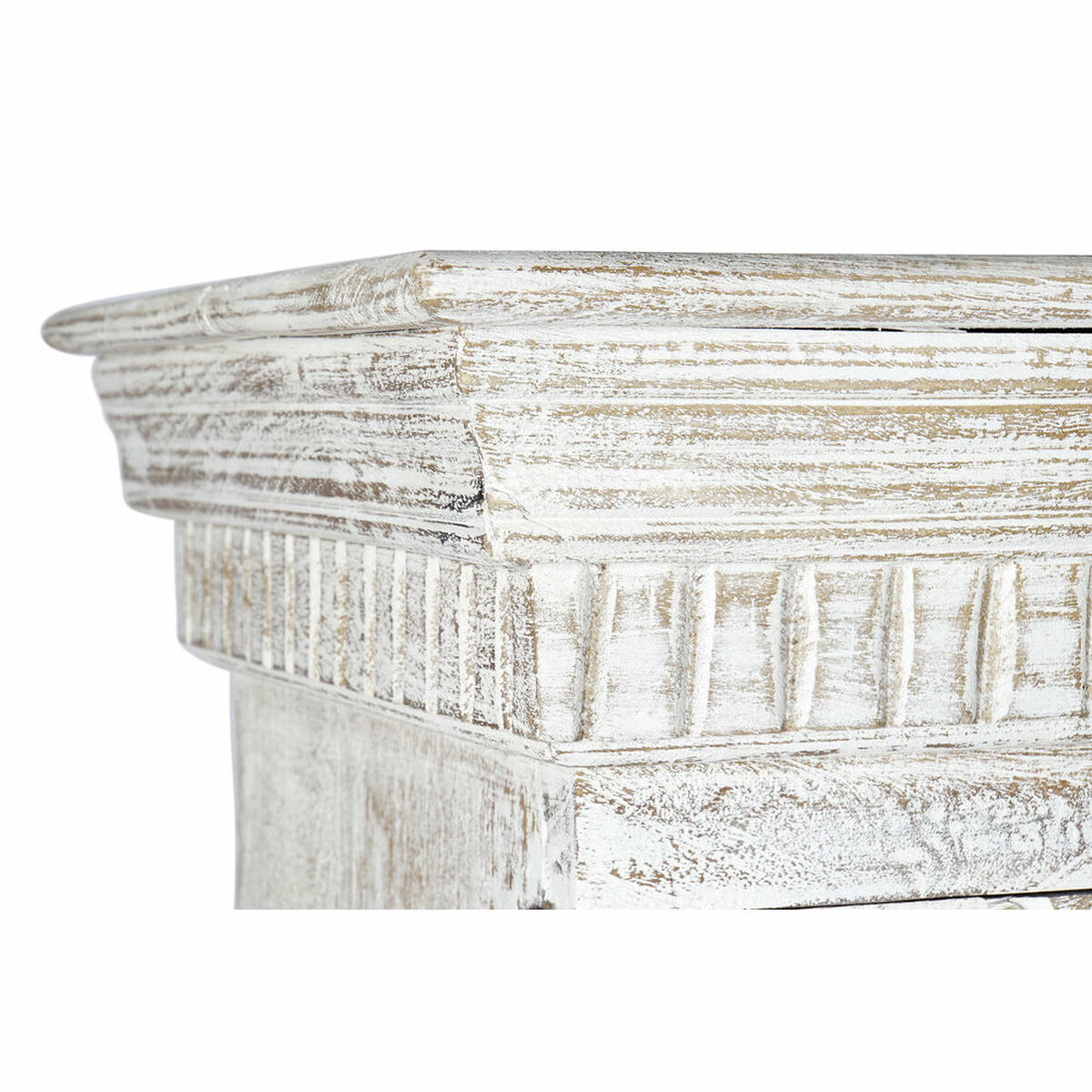 Шкаф DKD Home Decor Белый Металл Древесина манго (100 x 43 x 190 cm)-3