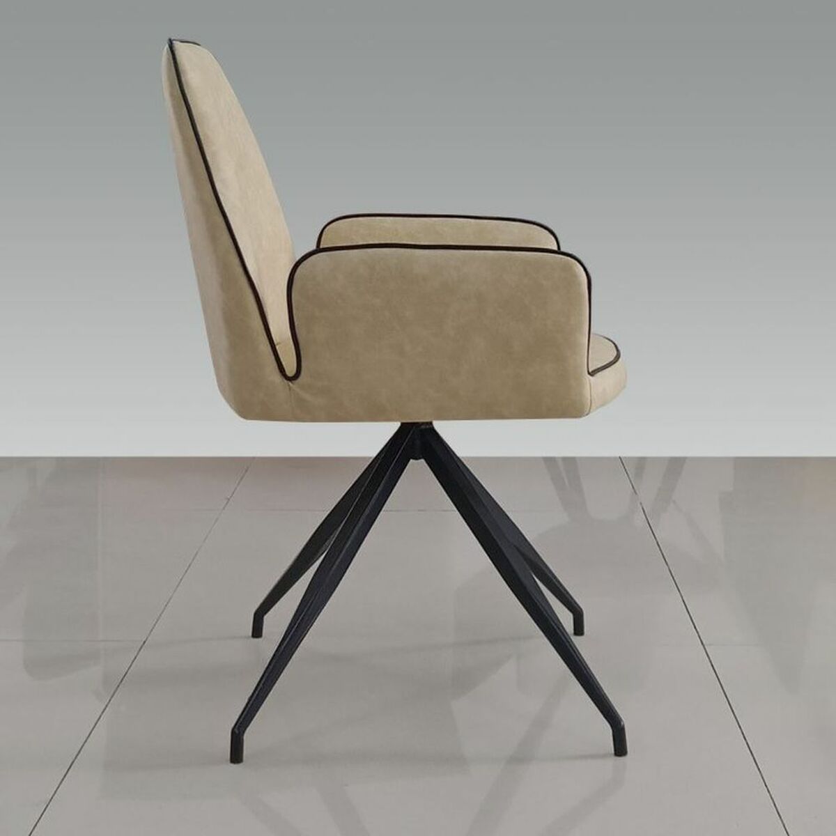 Стуль DKD Home Decor Полиуретан Металл 56 x 50 x 86 cm-2