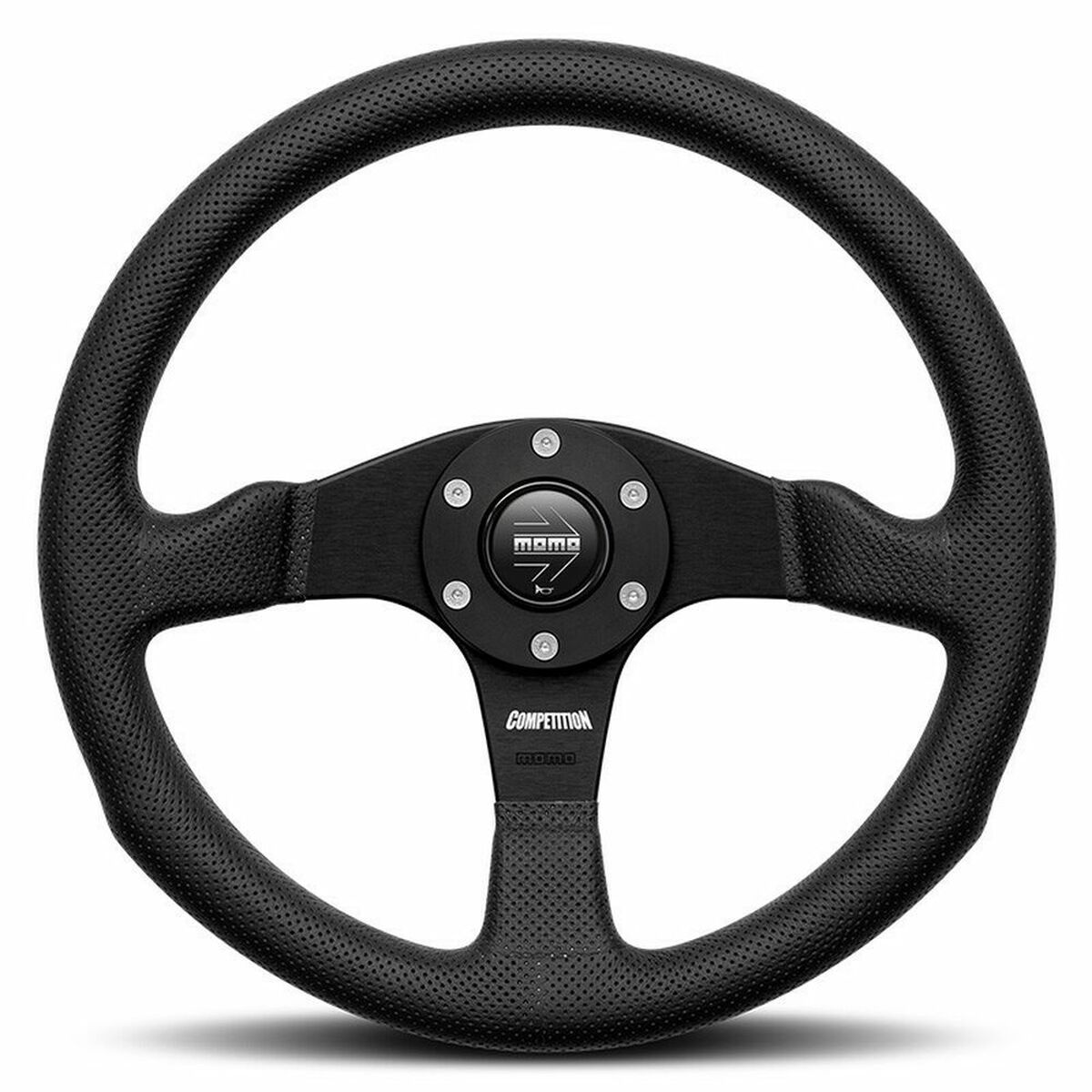 Racing steering wheel Momo MOM11108365211R Black Ø 35 cm-2