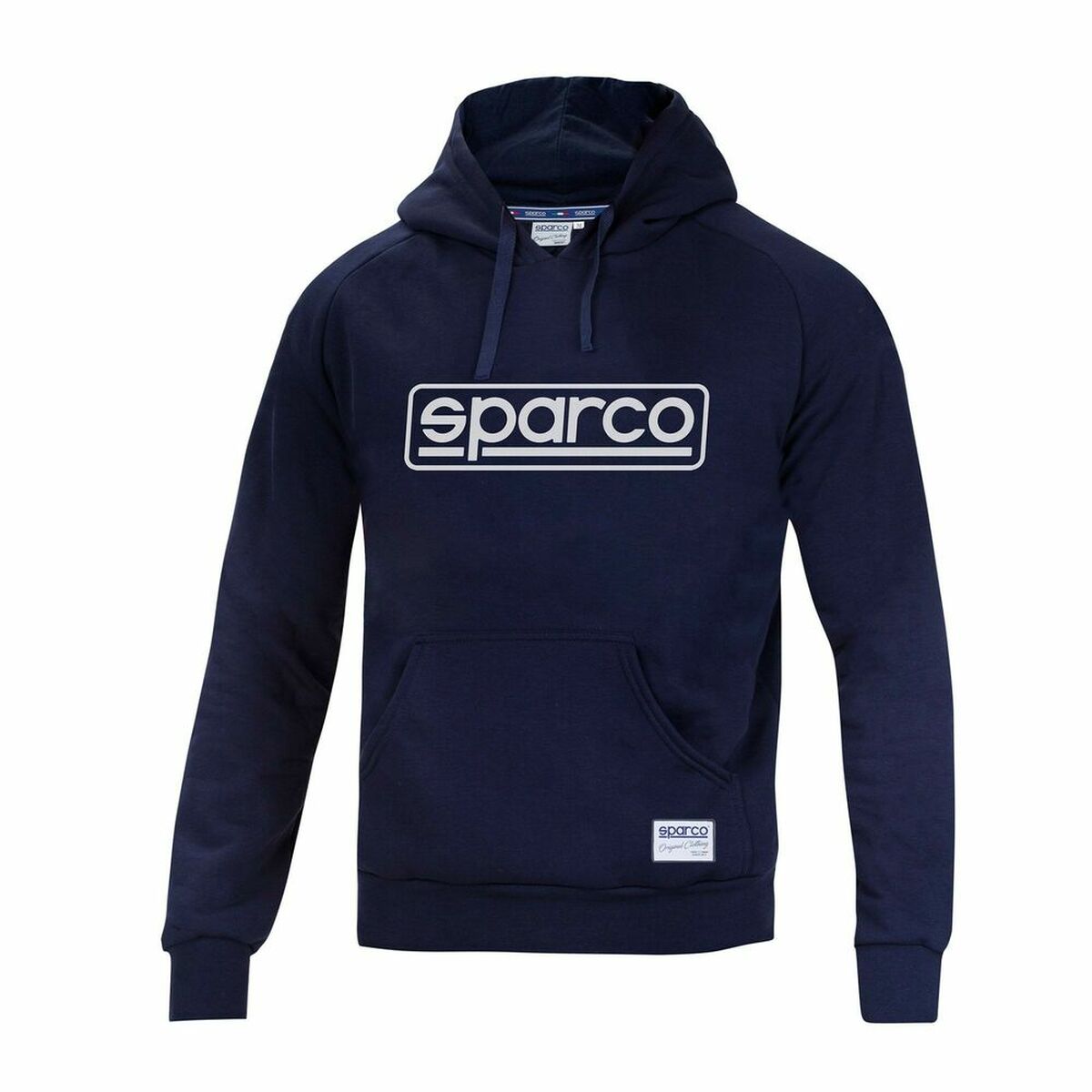 Felpa com capuz Sparco Frame Azul escuro S