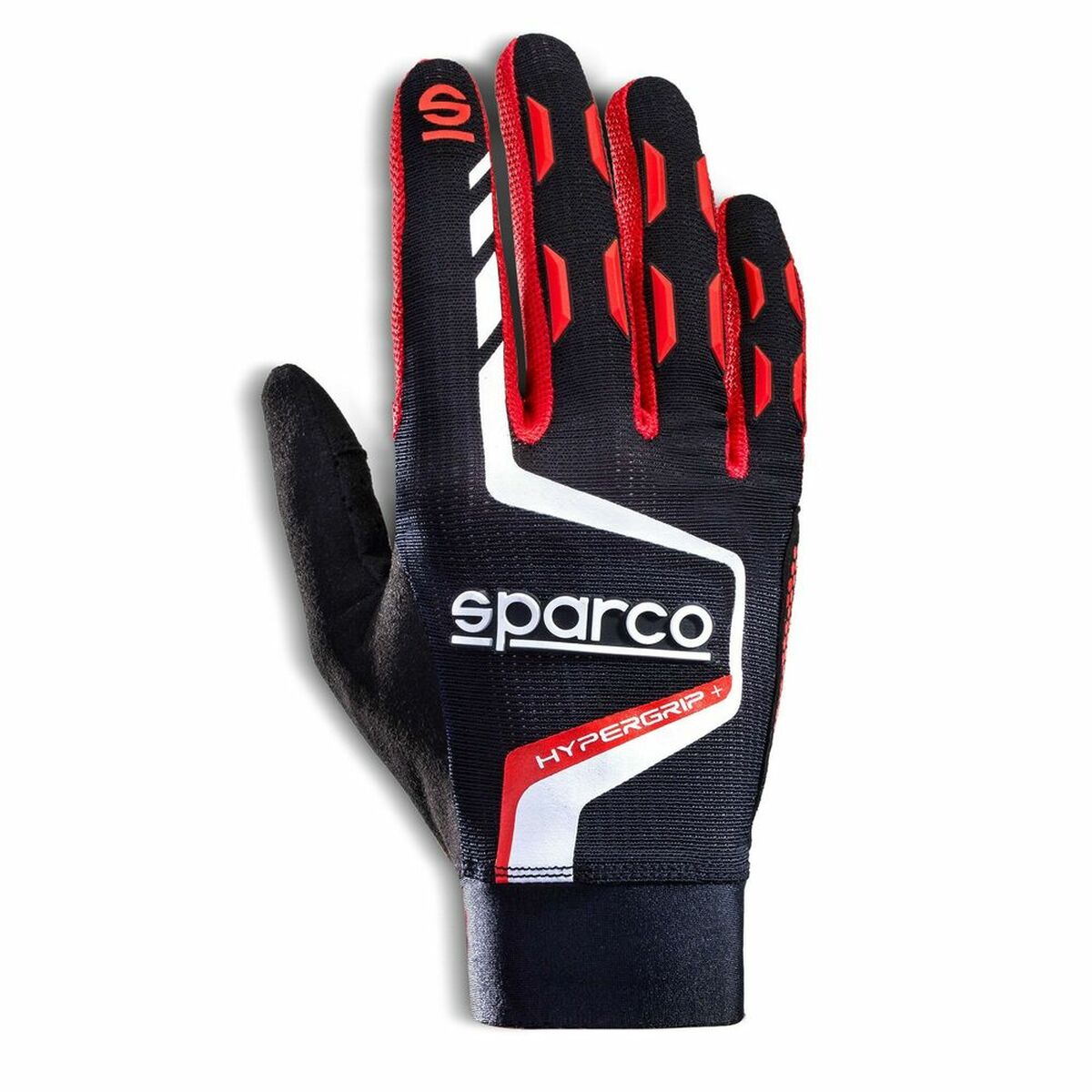 Sparco HYPERGRIP + Қара/Қызыл Түрлі түсті қолғаптар