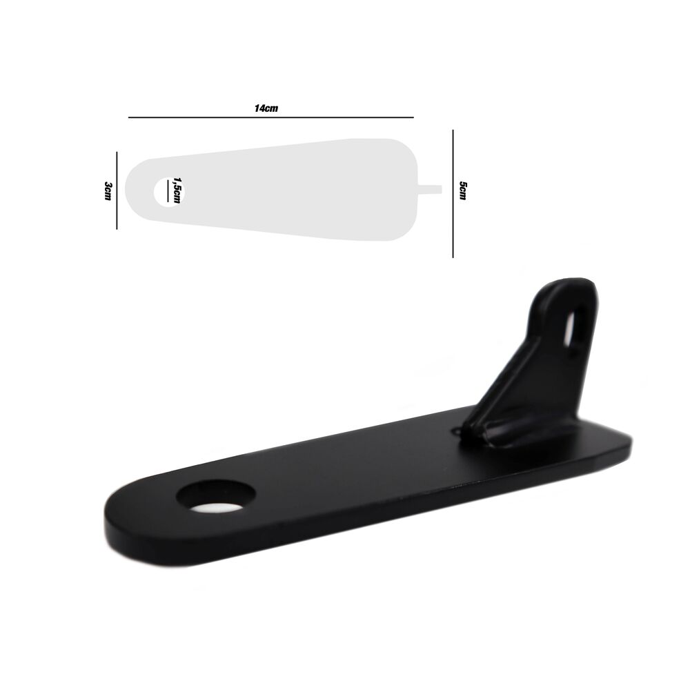 Soporte para dispositivos colocados en reposacabezas para automóviles OCC Motorsport OCCRF20 Acero negro Universal-6