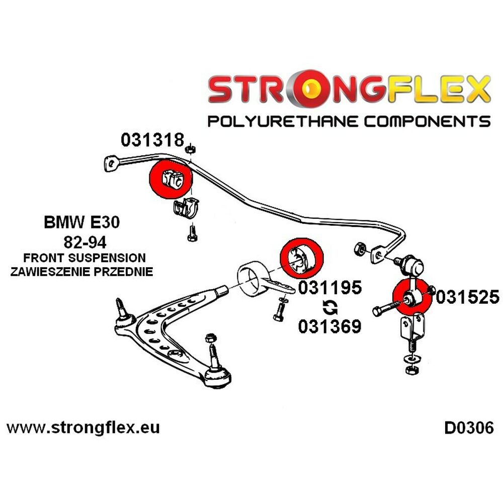 Silentblock Strongflex STF036103B-2