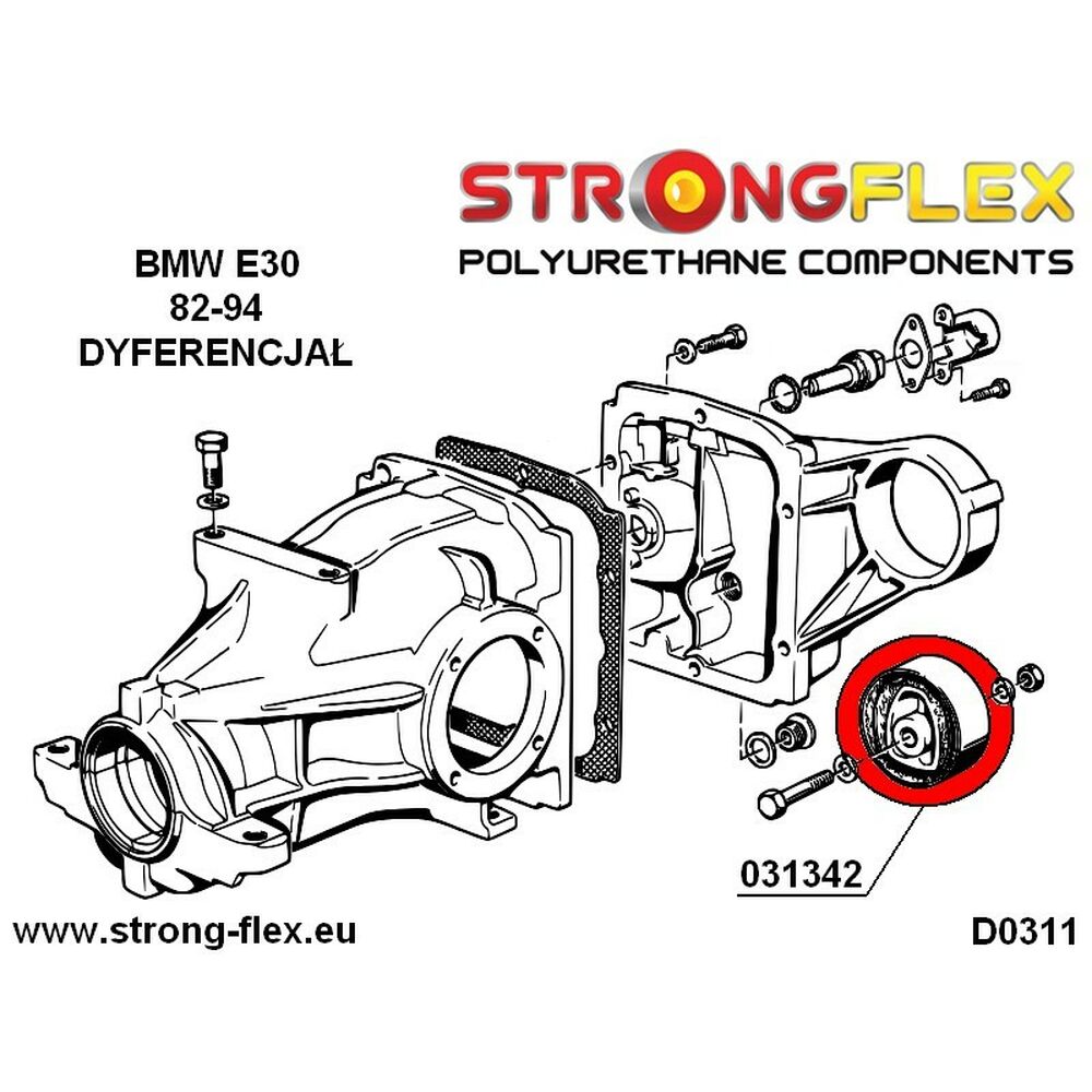Silentblock Strongflex STF036103B-3
