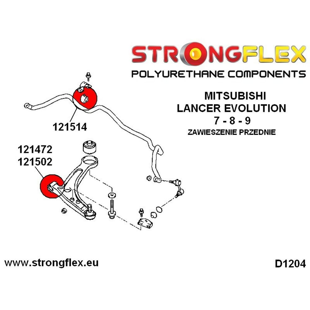 Silentblock Strongflex STF126144B-2