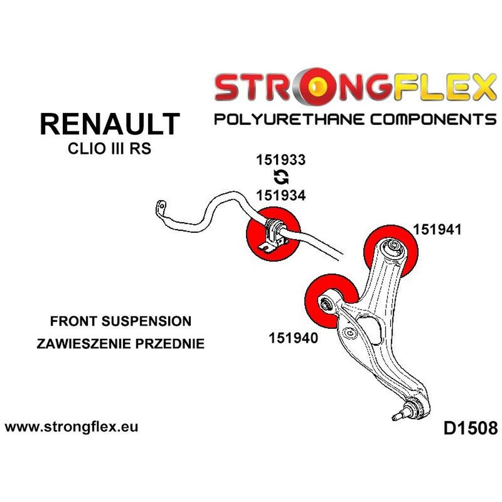 Silentblock Strongflex STF151941BX2 (2 pcs)-2