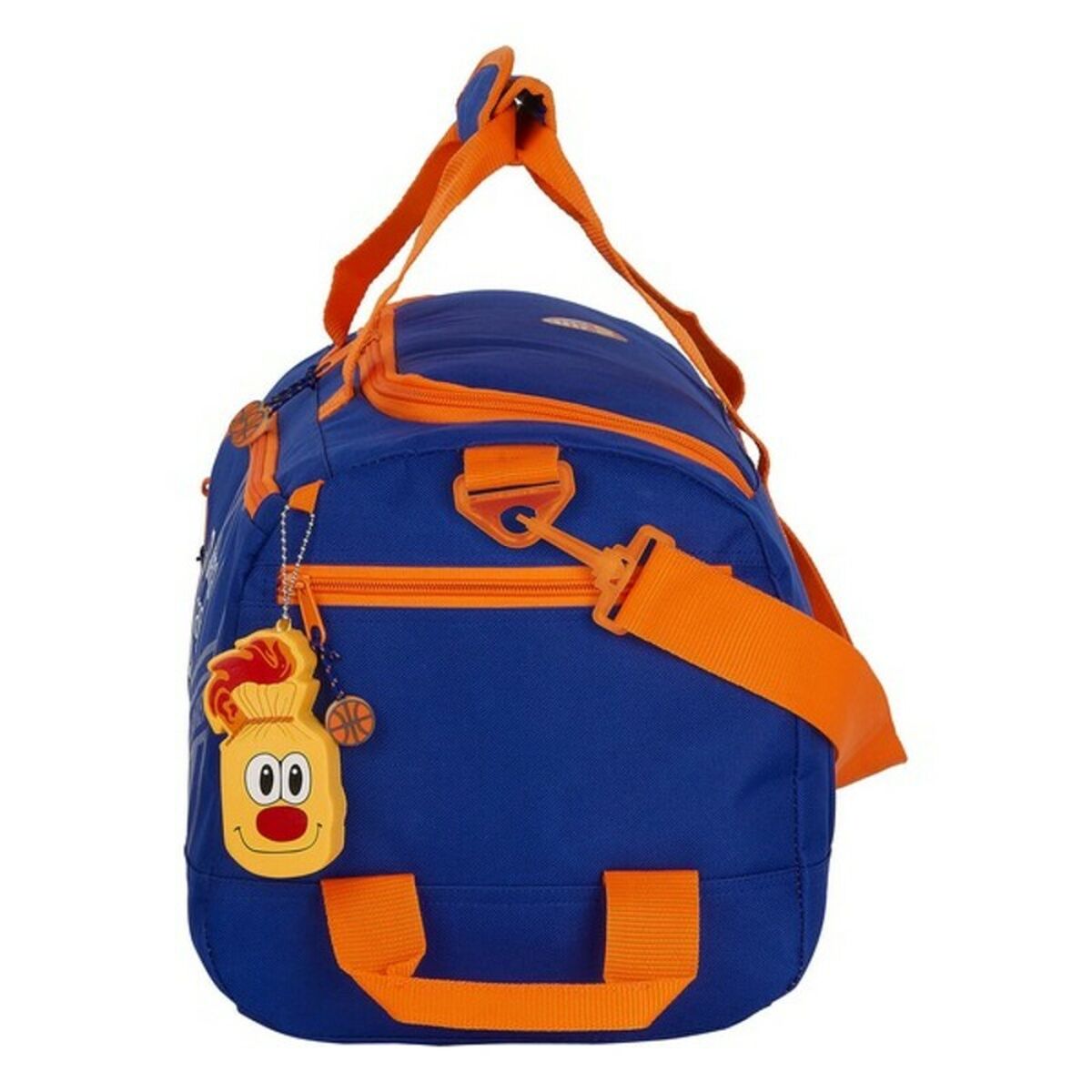 Спортивная сумка Valencia Basket Синий Оранжевый (50 x 25 x 25 cm)-3