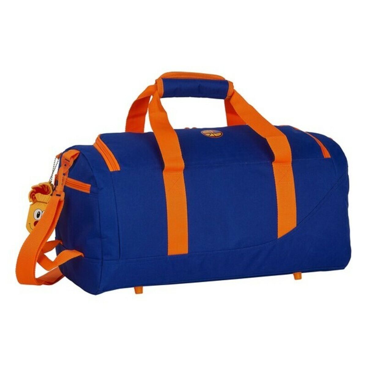 Спортивная сумка Valencia Basket Синий Оранжевый (50 x 25 x 25 cm)-4