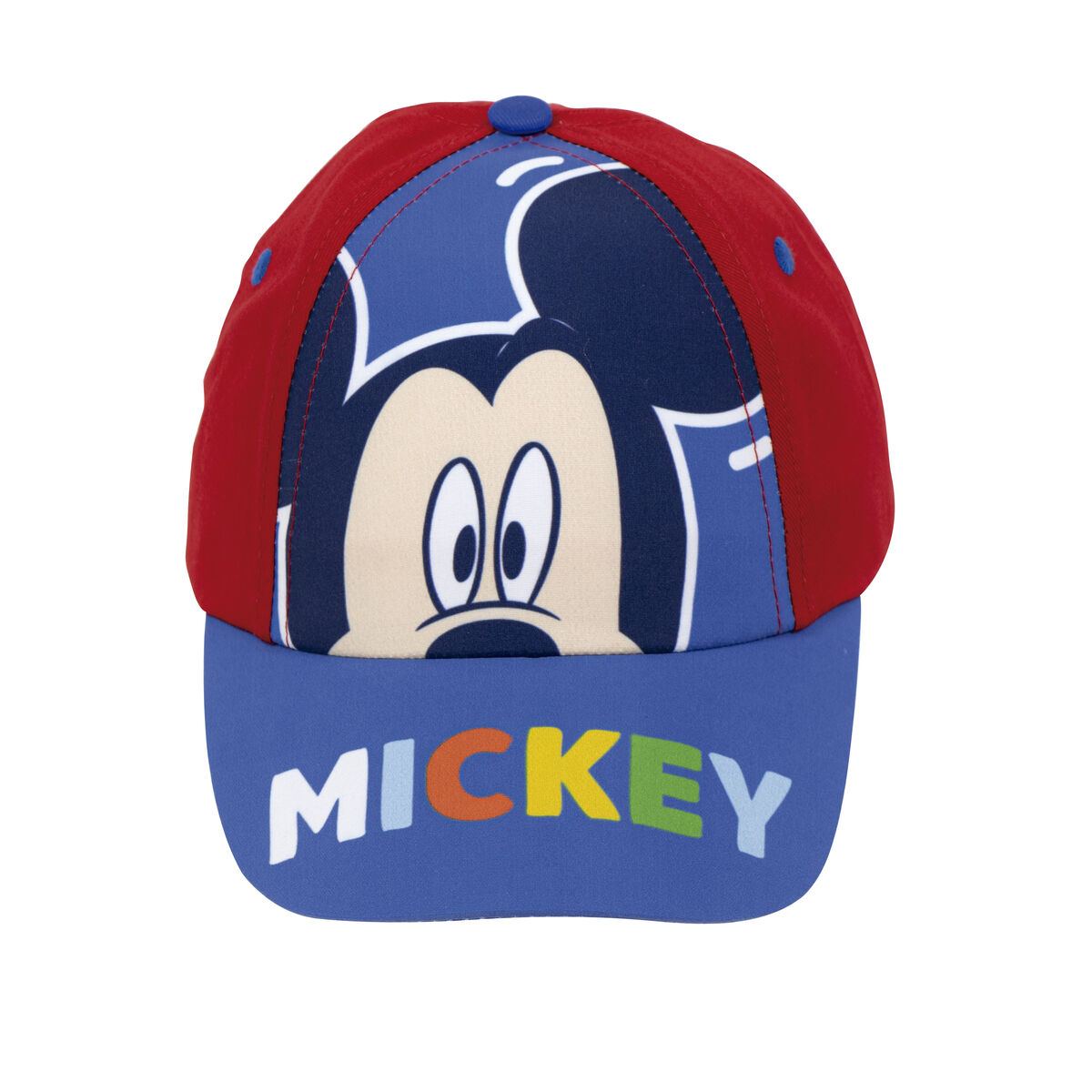 Детская кепка Mickey Mouse Happy smiles Синий Красный (48-51 cm)-2