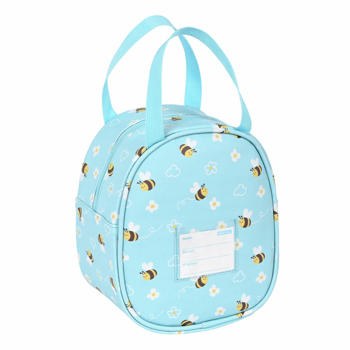 Safta Abeja Thermal Lunchbox Light Blue (19 x 22 x 14 cm)-2