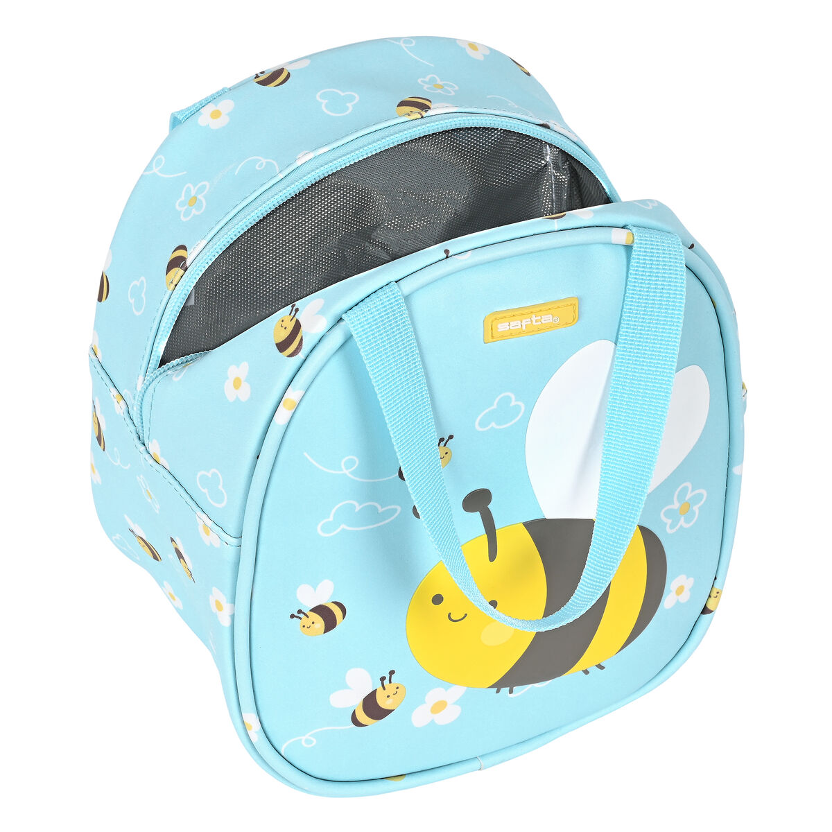 Safta Abeja Thermal Lunchbox Light Blue (19 x 22 x 14 cm)-3