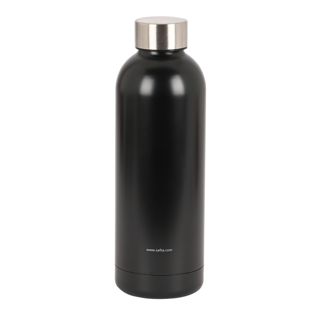 Термобутылка из нержавеющей стали Safta Black 500 ml Чёрный-2