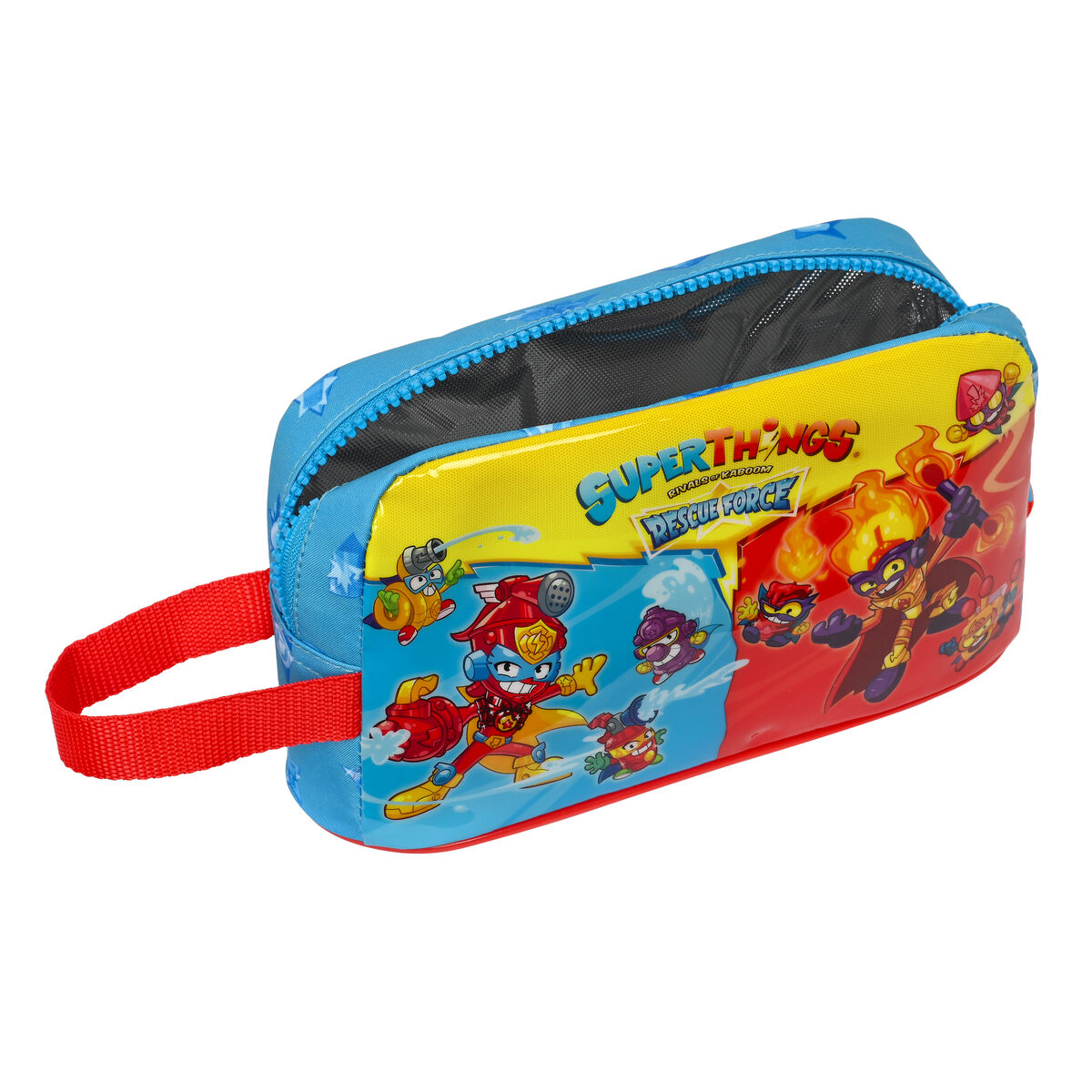 Термическая коробочка для завтрака SuperThings Rescue force 21.5 x 12 x 6.5 cm Синий-2