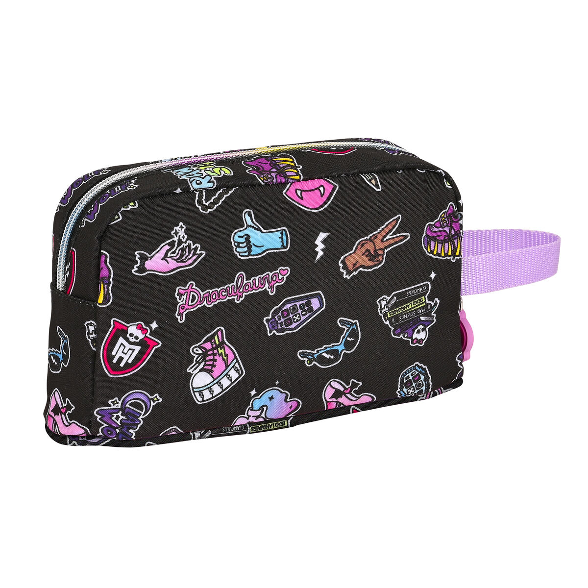 Контейнер для обеда Monster High Creep Чёрный 21.5 x 12 x 6.5 cm-3