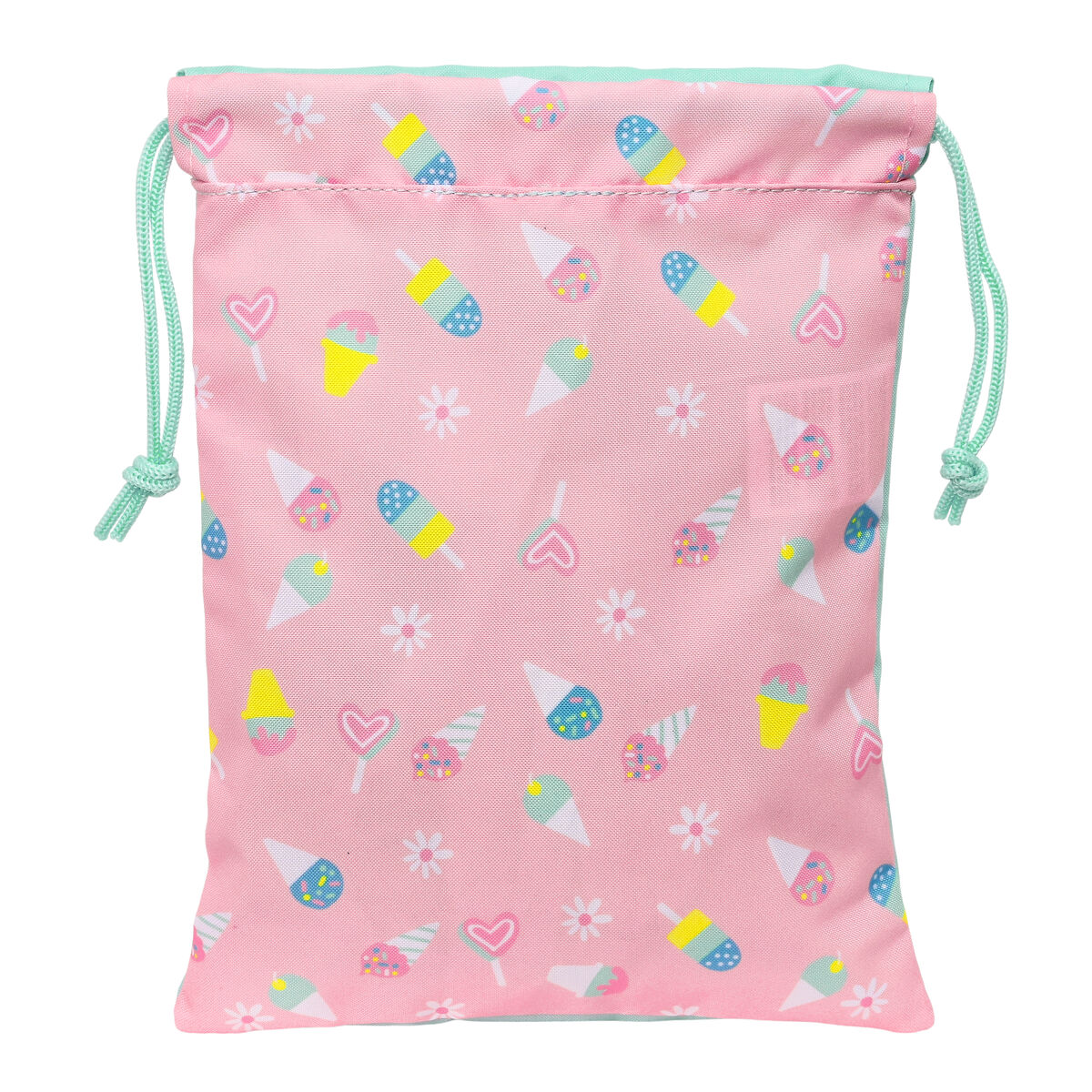 Контейнер для обеда Peppa Pig Ice cream мешок 20 x 25 x 1 cm Розовый Мята-2