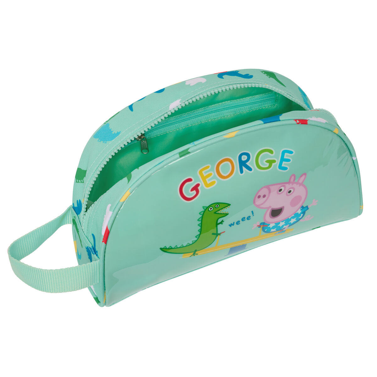 Школьный несессер Peppa Pig George Мята 26 x 16 x 9 cm-2