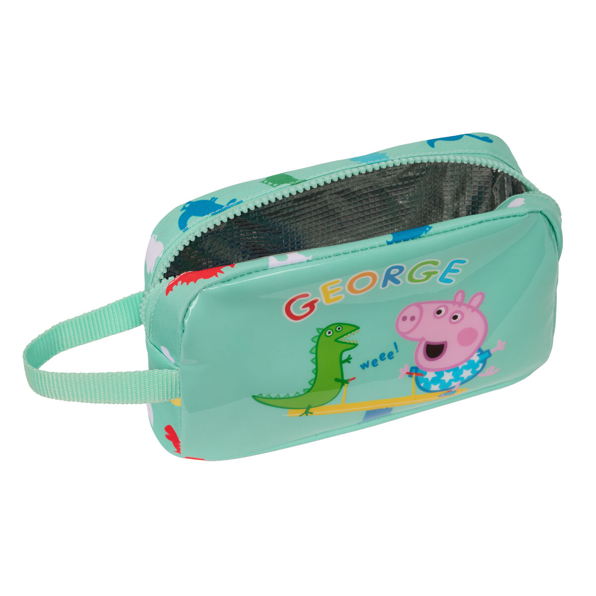 Термическая коробочка для завтрака Peppa Pig Мята 21.5 x 12 x 6.5 cm-2