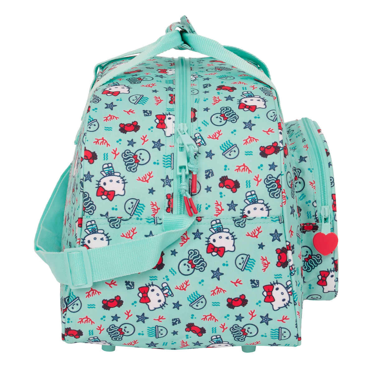 Спортивная сумка Hello Kitty Sea lovers бирюзовый 40 x 24 x 23 cm-2