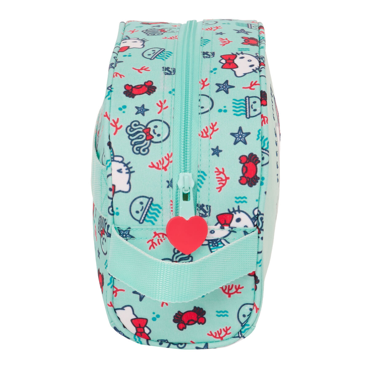 Школьный несессер Hello Kitty Sea lovers бирюзовый 26 x 16 x 9 cm-3