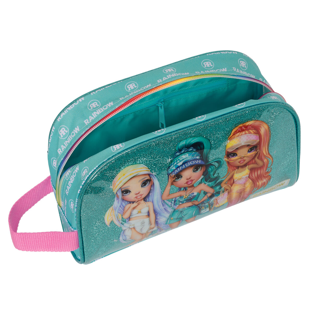 Школьный несессер Rainbow High Paradise бирюзовый 26 x 16 x 9 cm-2