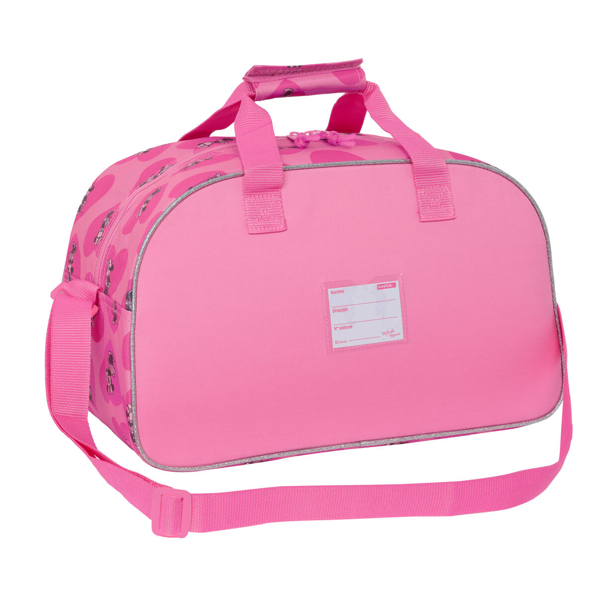 Спортивная сумка Minnie Mouse Loving Розовый 40 x 24 x 23 cm-3