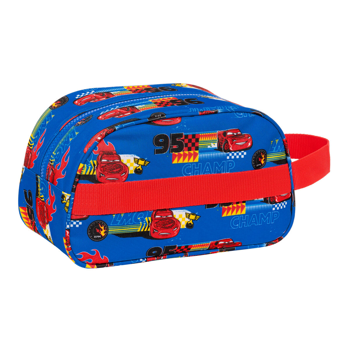 Школьный несессер Cars Race ready Синий 26 x 15 x 12 cm-2