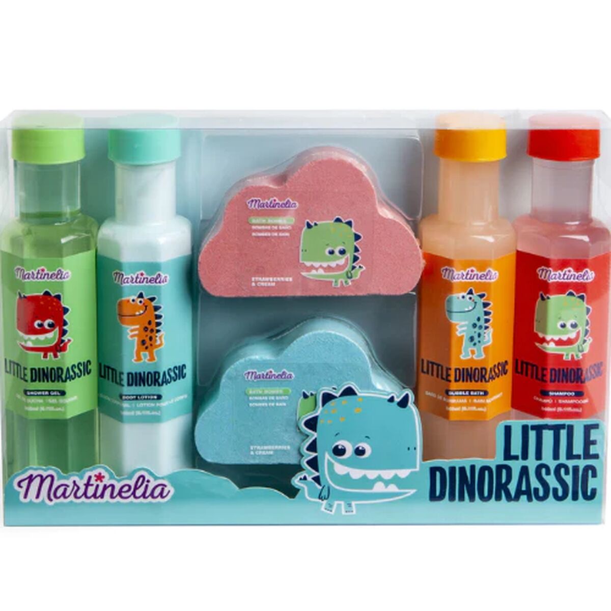 Martinelia Little Dinorassic Baby Bath Set 6 Items-2
