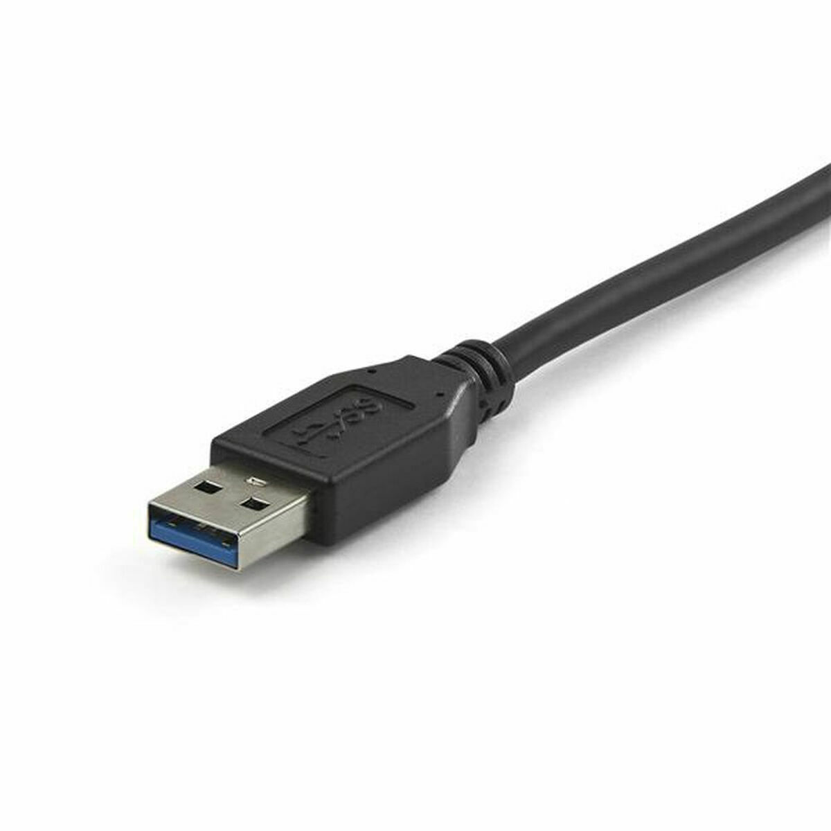 USB A Cable - USB C Startech USB31AC1M Black-2