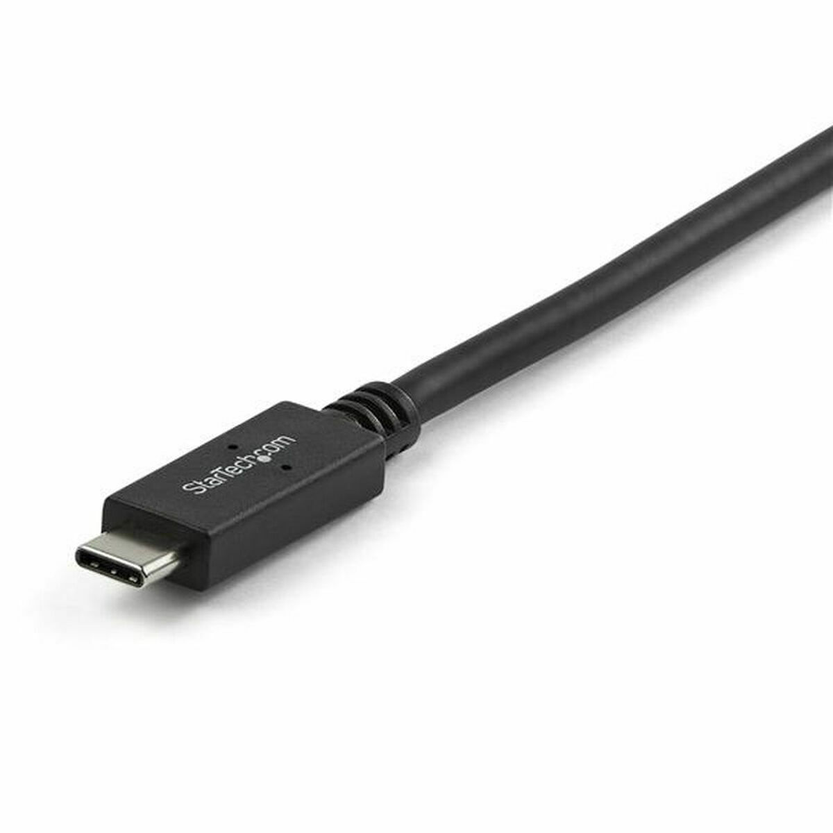 USB A Cable - USB C Startech USB31AC1M Black-3