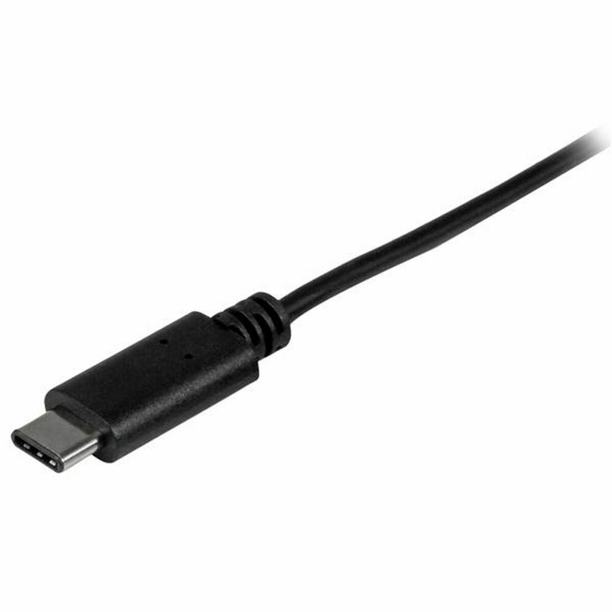 USB A Cable - USB C Startech USB2AC1M USB C Black-2
