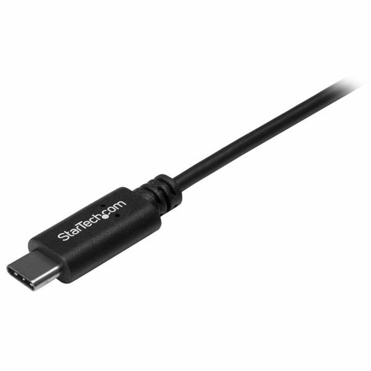 USB A cable - USB C Startech USB2AC50CM 0.5 m Black-3