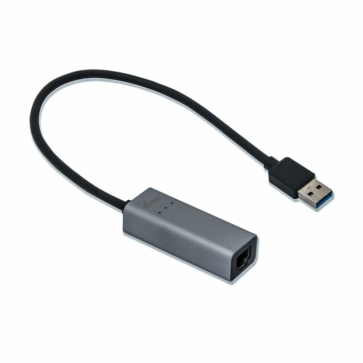 كابل USB i-Tec U3METALGLAN رمادي-3