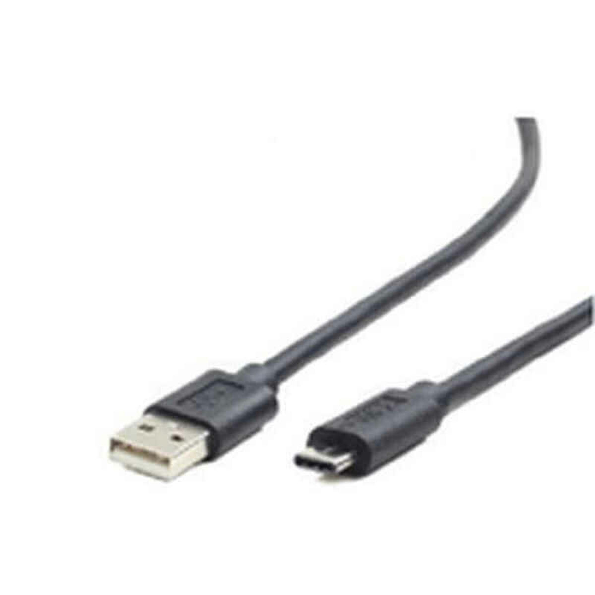 Câble USB A 2. 0 - USB C GEMBIRD 480 Mb/s Noir-2