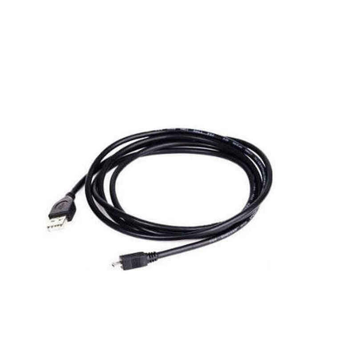 USB kablosu 2. 0 A - Mikro USB B GEMBIRD (3 m) Siyah-2