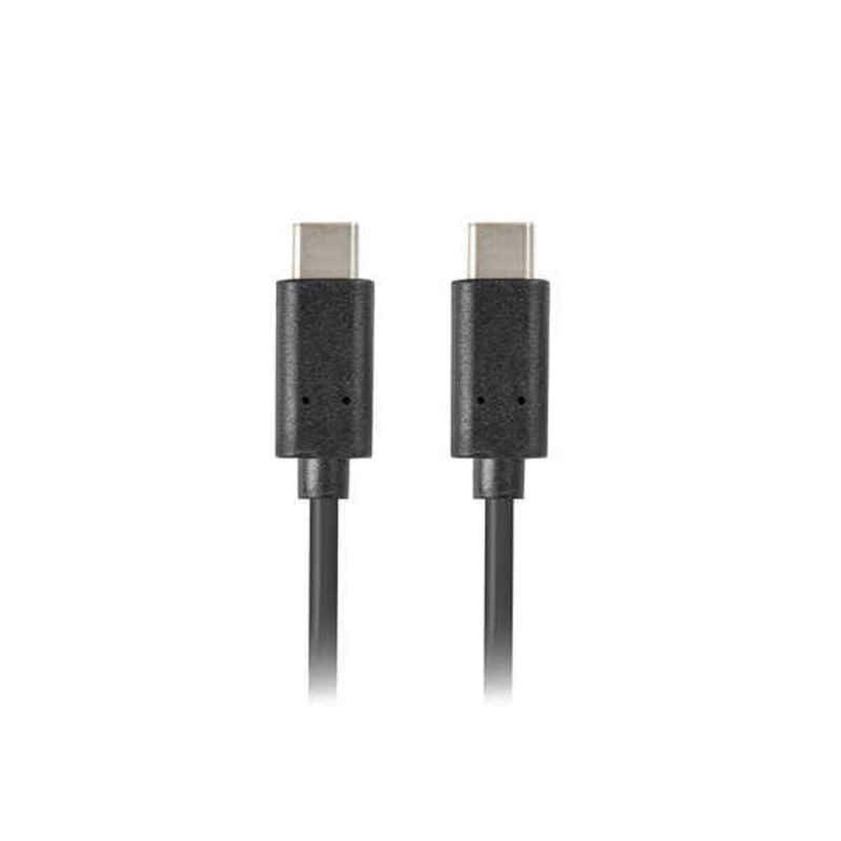 USB C cable Lanberg 480 Mb/s Black-2