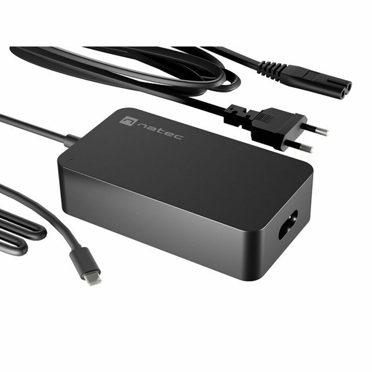 Электрический адаптер Natec NZU-2033 USB-C-3