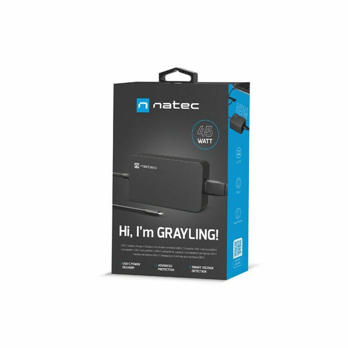 Электрический адаптер Natec NZU-2033 USB-C-4