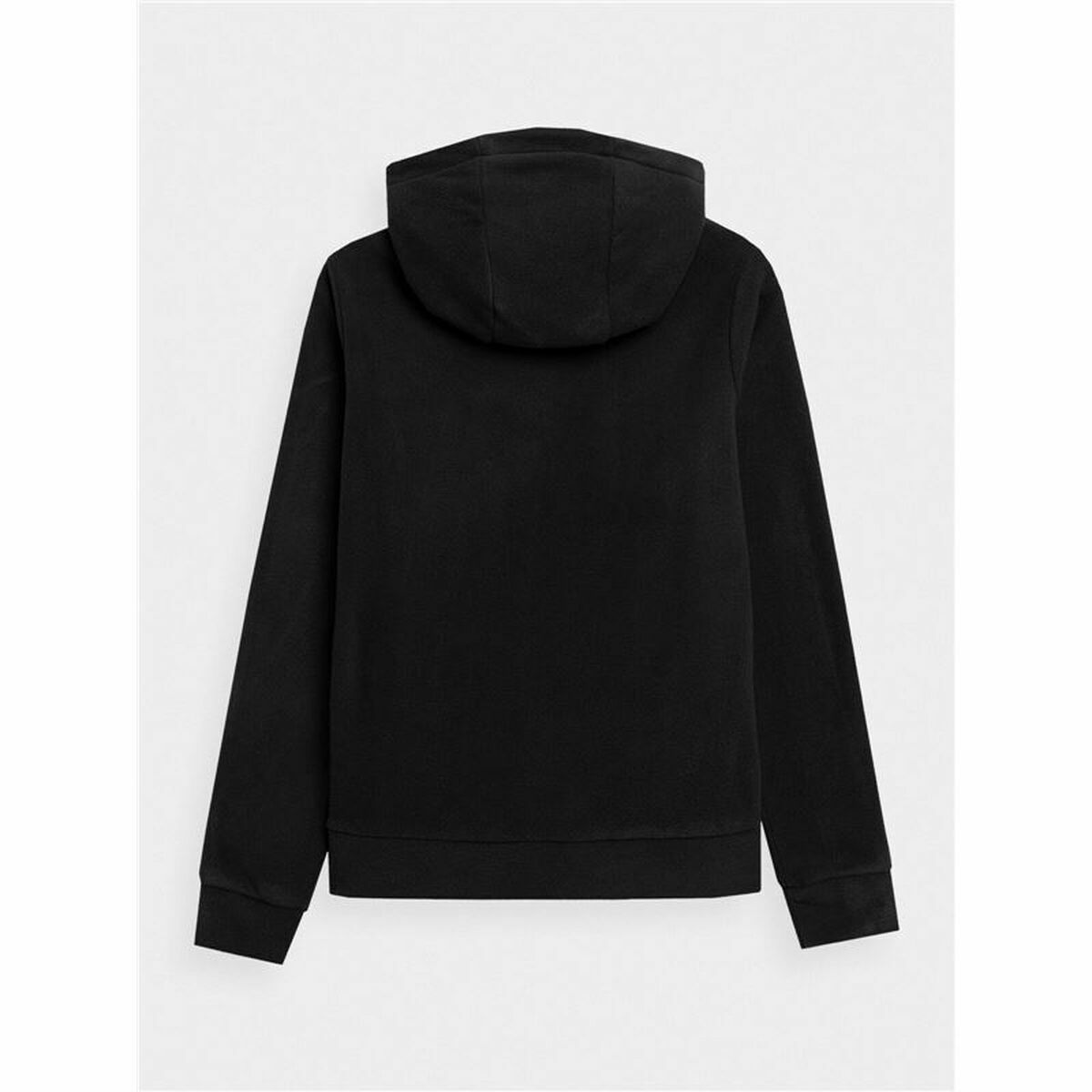 連帽運動衫女子4F Fleece Black-2