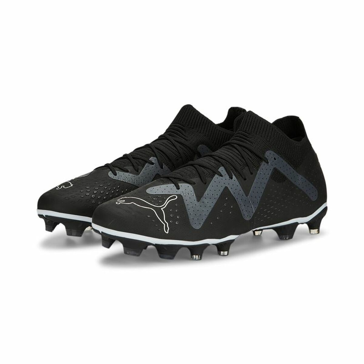 Adult Football Boots Puma Future Match Fg/Ag Black Unisex-3