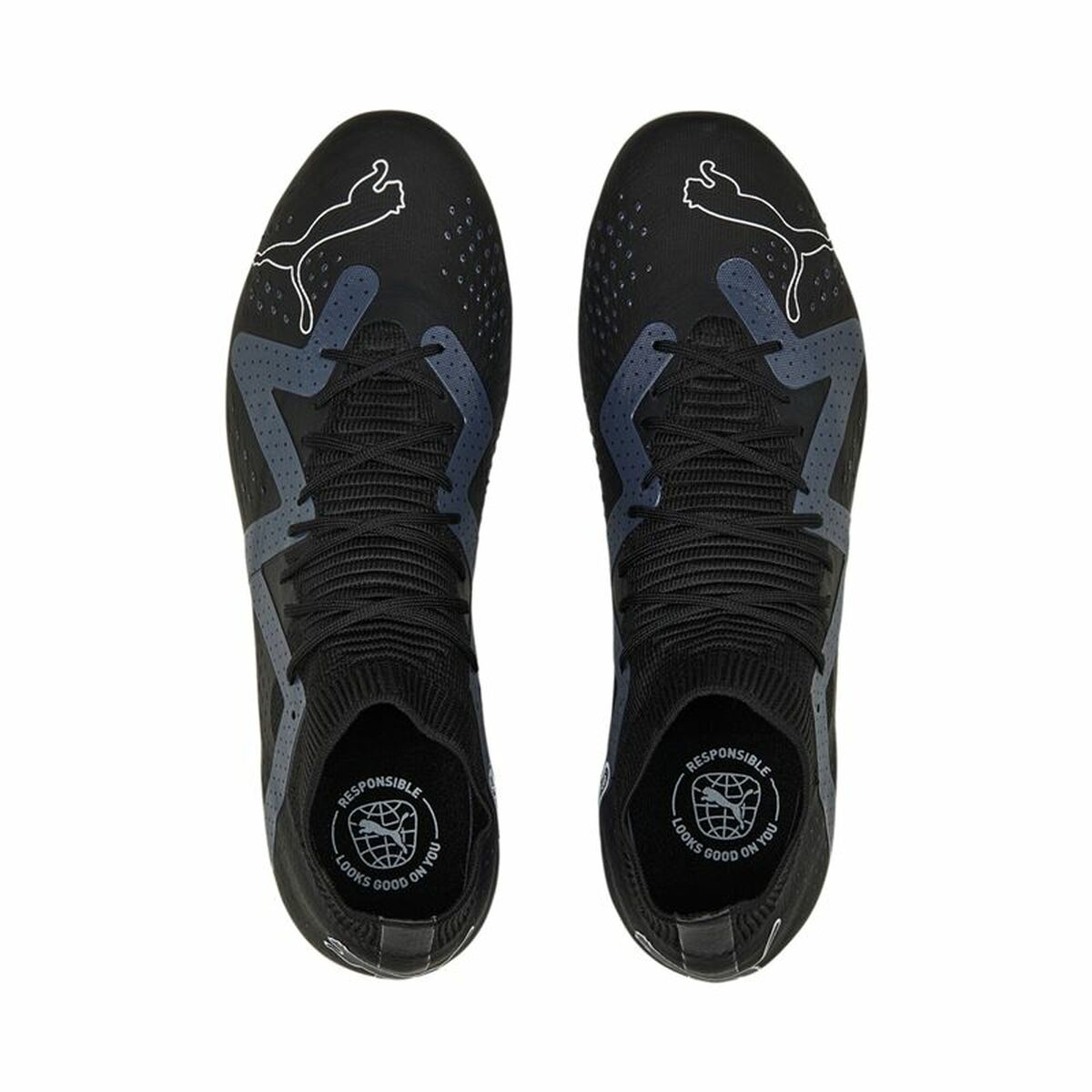 Adult Football Boots Puma Future Match Fg/Ag Black Unisex-4