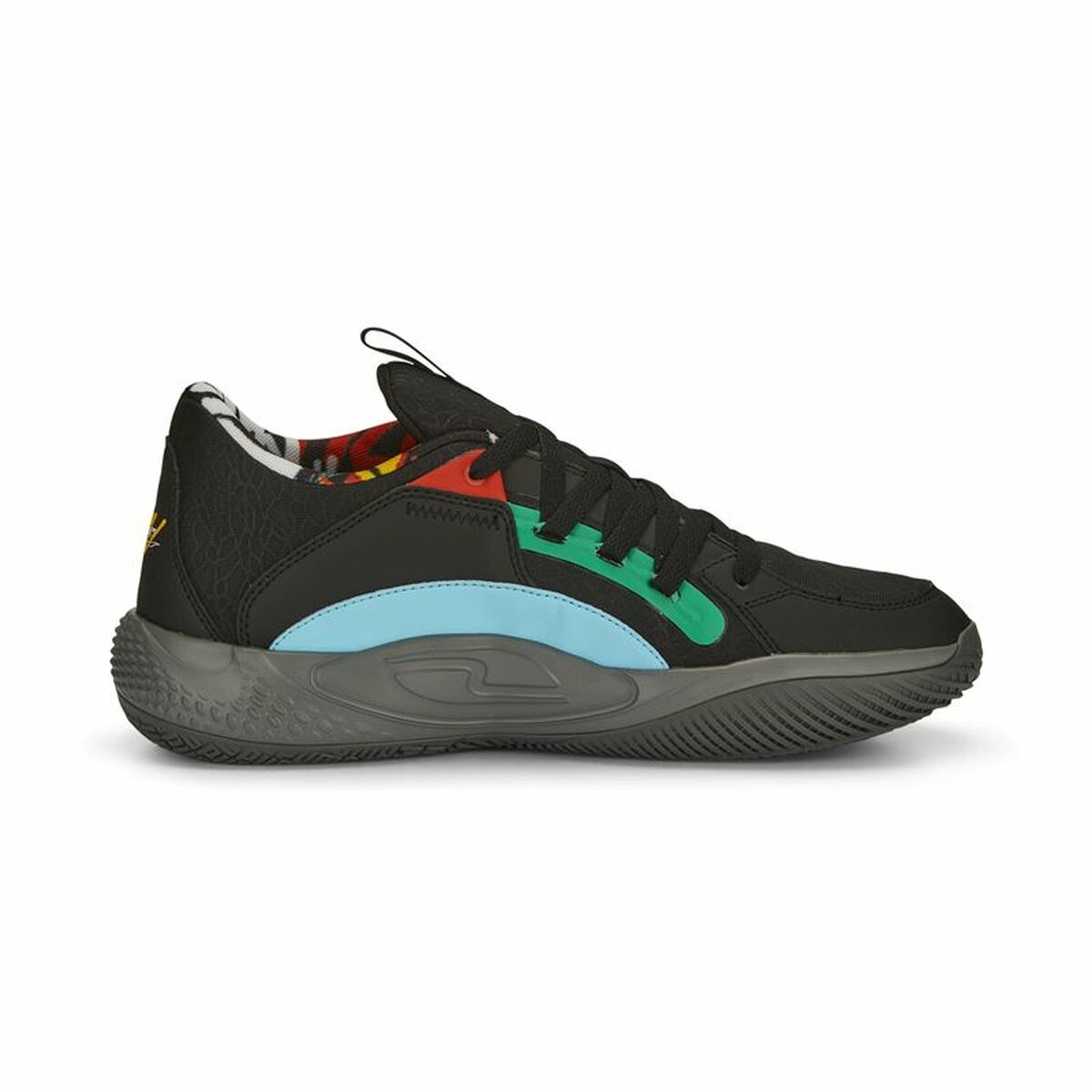 Баскетбольные кроссовки для взрослых Puma Court Rider Chaos Чёрный-2