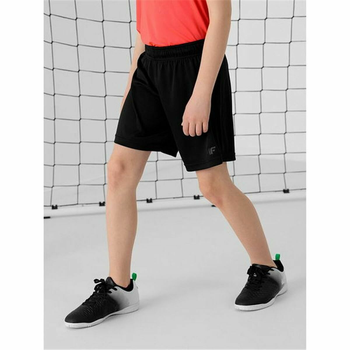 Boys Sports Shorts 4F HJL22-JSKMTR001 Black-3