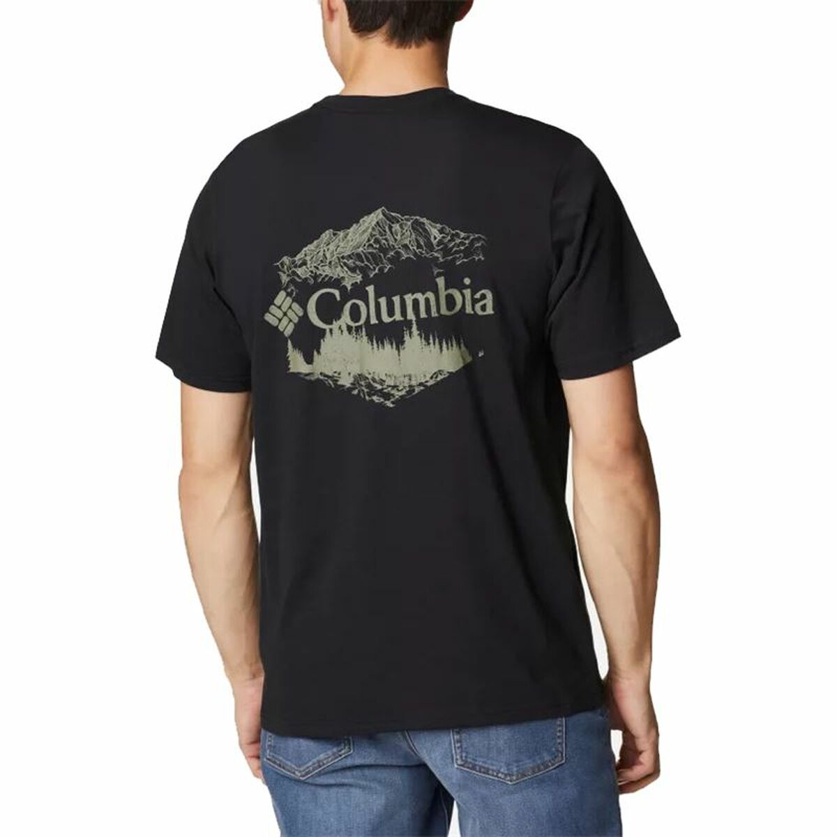 Футболка Columbia Rockaway River™ гора Чёрный-2